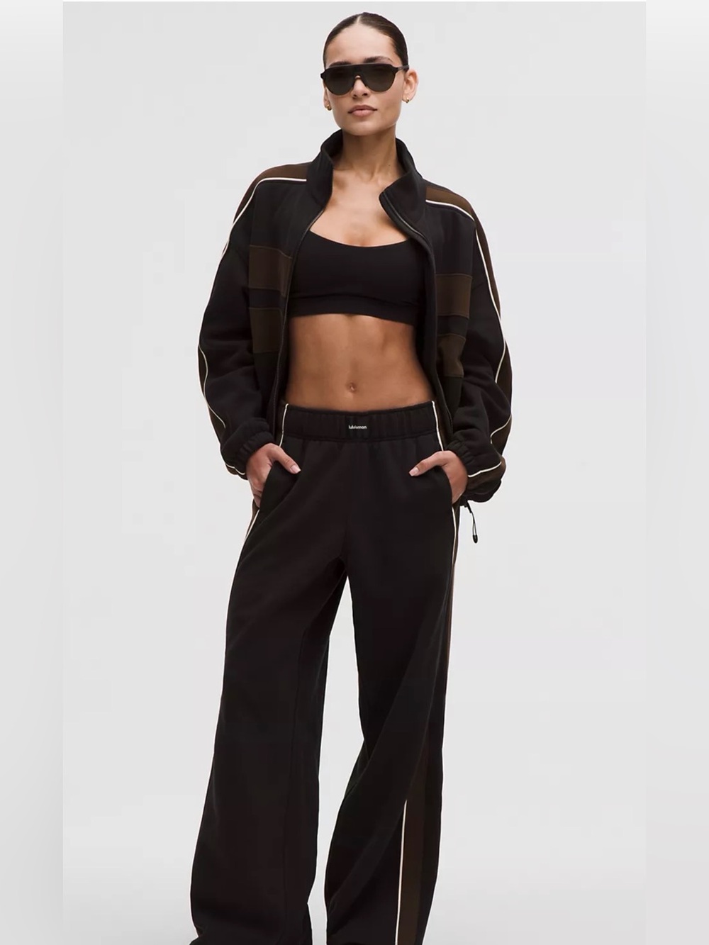 Lululemon Women's Steady State Oversized Funnel Full Zip